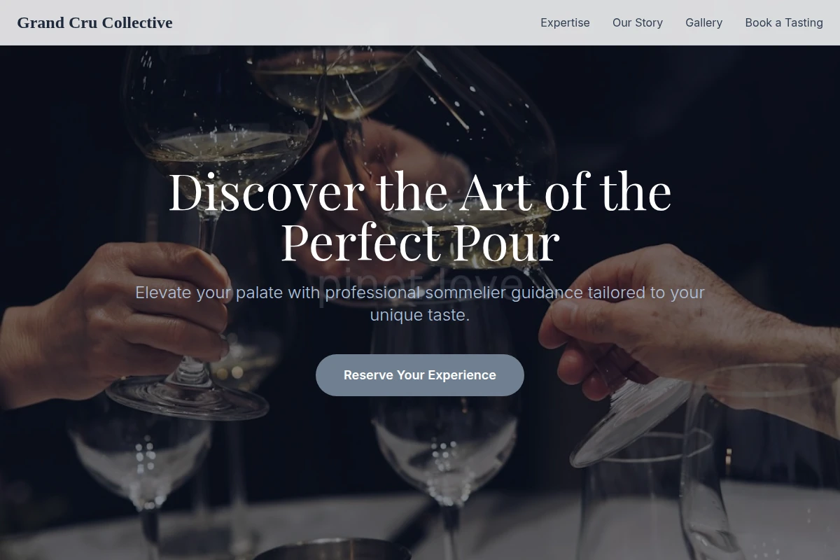 Tasting Sommelier