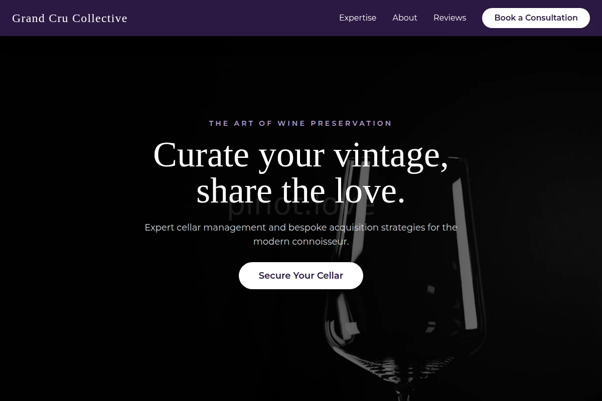 Cellar Sommelier