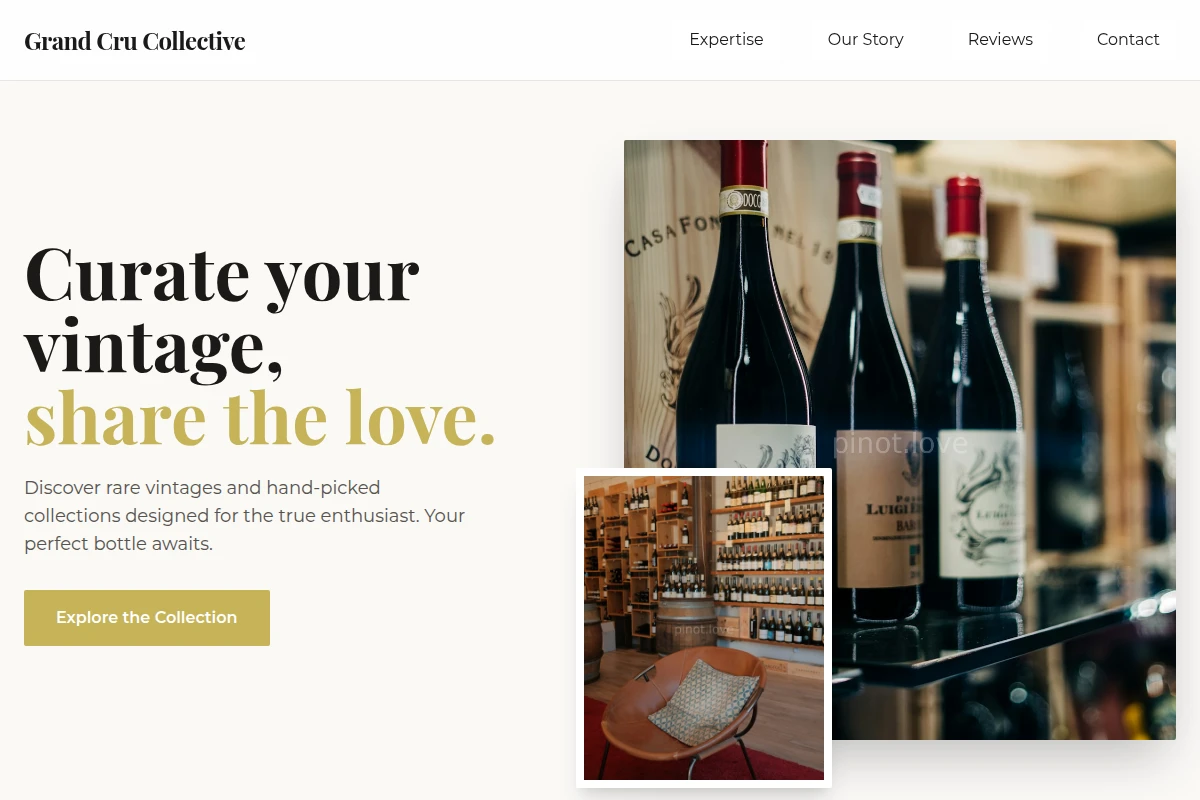 Vintage Wine Store