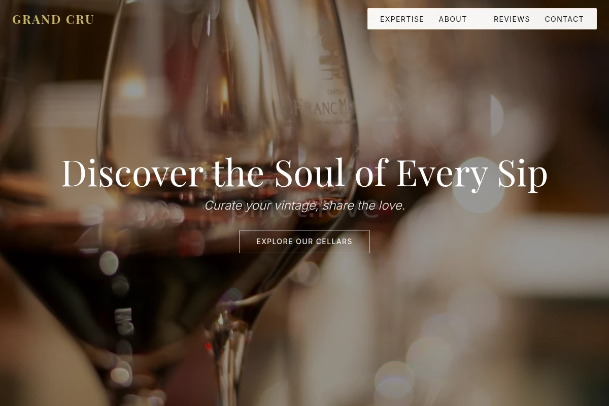 Boutique Wine Tasting