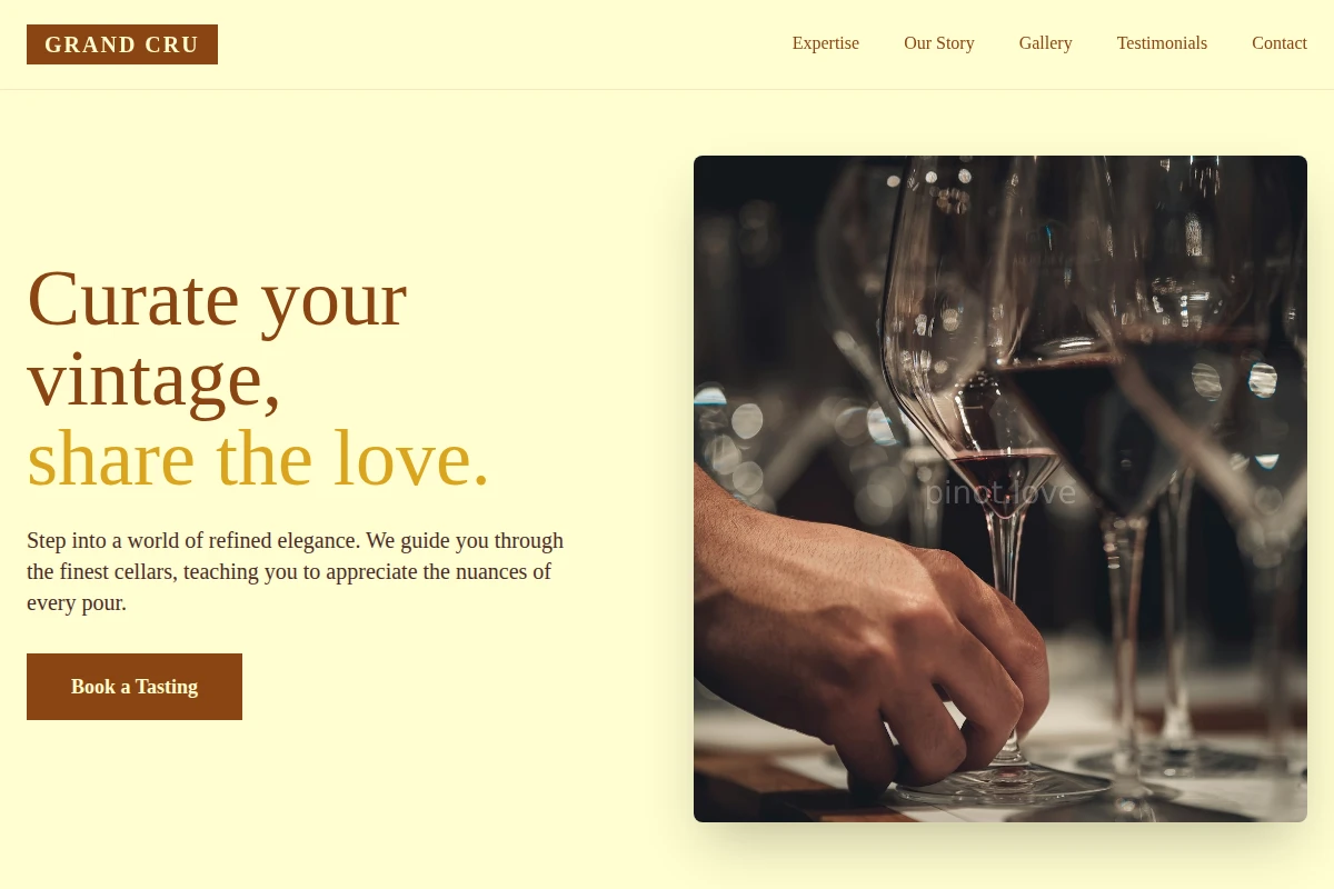 Body Wine Tasting