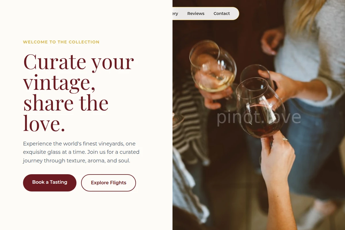 Glass Wine Tasting