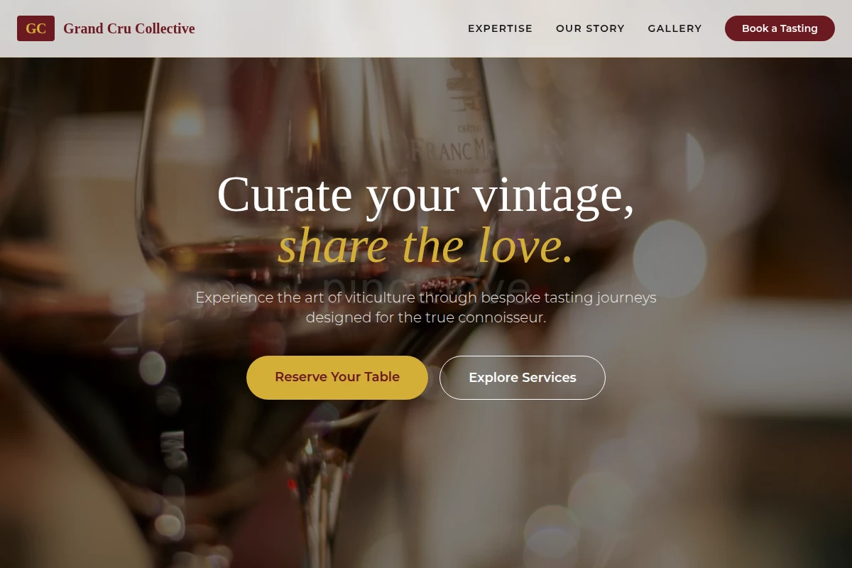 Vine Wine Tasting