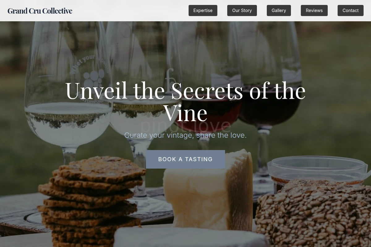 Cellar Wine Tasting